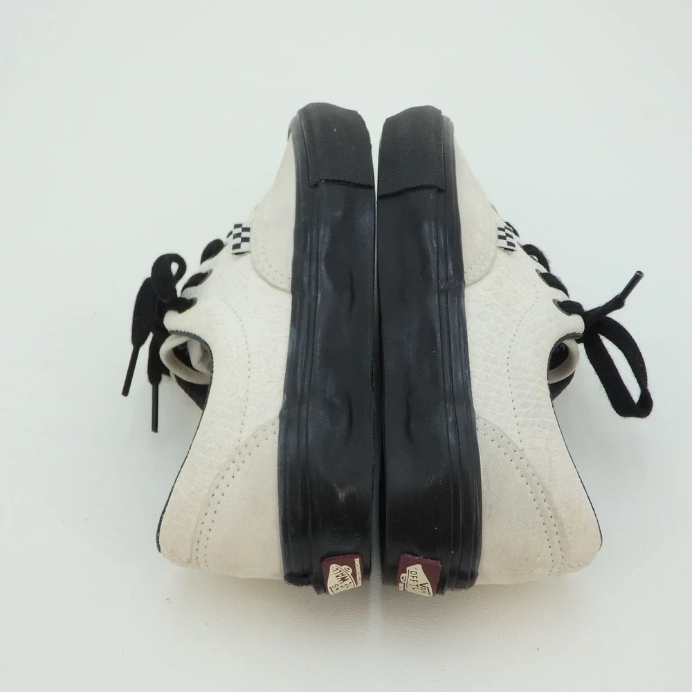 Vans‎ Skate Era Breana Geering Marshmallow White Black Mens Size 4 Duracap